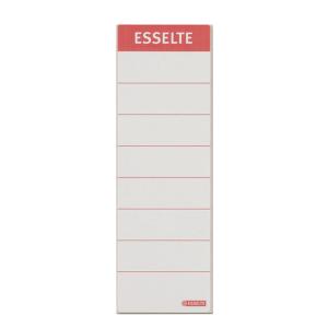 Ordnerrücken-Etikett, 60 x 190 mm, lang, breit, weiß Esselte 850001 (3249440085018)