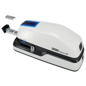 Elektrisches Heftgerät Optima 20E, weiß/ grau/ blau Rapid 2102351 (5028252048279)