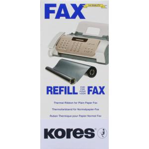 Thermotransferrolle für passend für Brother Fax T72, 74, schwarz Kores G2035T2 (4045257203527)