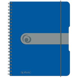 Collegeblock easy orga to go, A5, 80 Blatt, blau herlitz 300003233 (4008110464800)