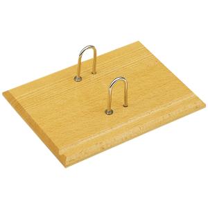 Sockel für Kalendarien, aus Holz, Bügel aus Metall Wonday FAB100041 (3701254704788)