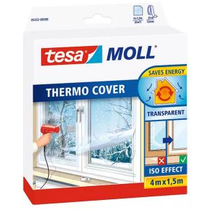 MOLL Thermo Cover Fensterisolierfolie, 1, 7 m x 1, 5 m tesa 05430-00000-01 (4042448034458)