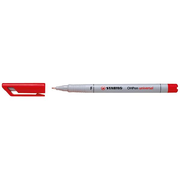Nonpermanent-Marker OHPen universal, schwarz STABILO 852/46 (4006381114516)