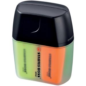 Textmarker BOSS MINI, 4er Kunststoff-Box STABILO 07/04-01 (4006381354851)
