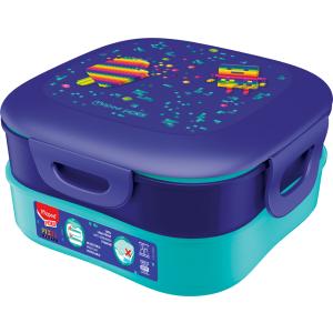 PICNIK Brotdose KIDS CONCEPT PIXEL PARTY 3-in-1, 1, 4 l Maped 871098 (3154148710981)