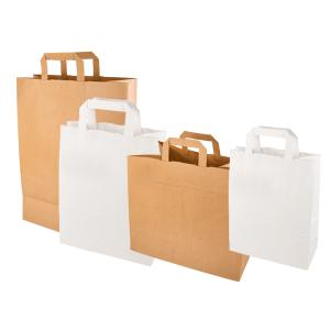 Papier-Tragetasche, 220 x 100 x 280 mm, braun PAPSTAR 86453 (4002911871874)