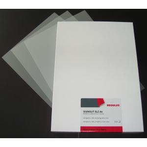 PET-Folie SIGNOLIT SLZ, matt-transparent, DIN A3 REGULUS 38SLZ.050.43000 (4020681000683)
