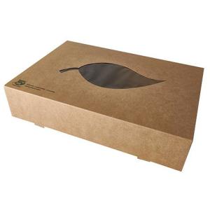 Cateringbox 'pure', 357 x 247 x 80 mm, braun PAPSTAR 87955 (4002911761984)