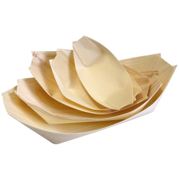 Holz-Schiffchen, aus Pinienholz, 180 x 85 mm NATURE Star 38835 (4015544388350)