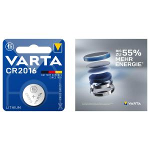Lithium Knopfzelle 'Electronics', CR1616, 3 Volt VARTA 06616 101 401 (4008496270989)