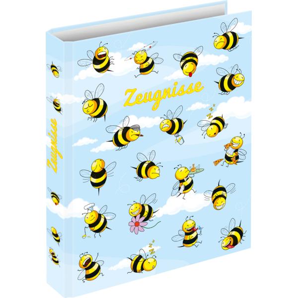Zeugnisringbuch 'Crazy Bees', DIN A4 RNK Verlag 46495 (4002871464956)
