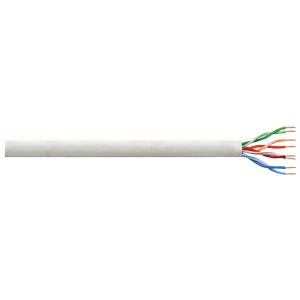 LogiLink Installationskabel, Kat. 6, U/ UTP, 305 m, lichtgrau CPV0034 (4260113573662)