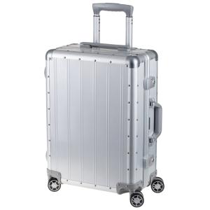 Alumaxx Reisetrolley, aus Aluminium, schwarz matt ALUMAXX 45171 (4021068451715)