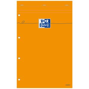 Notizblock, 210 x 315, seyes, 80 Blatt, orange Oxford 100106979 (3020121069790)