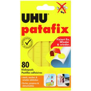 Klebepads patafix, wieder ablösbar, gelb UHU 50140 (4026700501407)