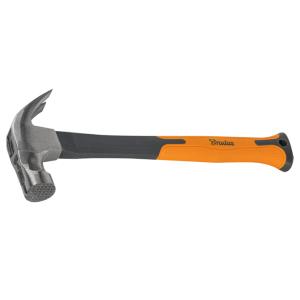 Latthammer, 450 g, anthrazit/ orange, Länge: 340 mm Bradas DIY-HF3045 (5907544455103)