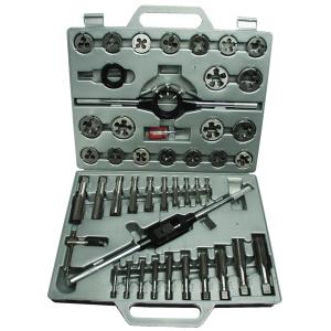 Gewindeschneide-Satz, 45-teilig, im Koffer BRÜDER MANNESMANN M53245 (4003315699729)