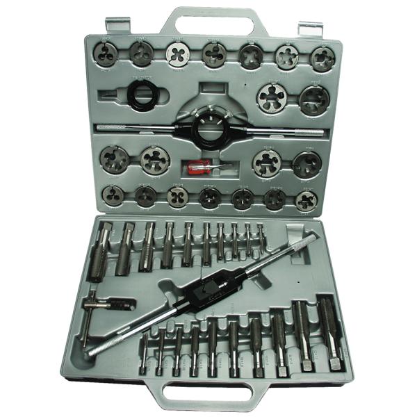 Gewindeschneide-Satz, 45-teilig, im Koffer BRÜDER MANNESMANN M53245 (4003315699729)