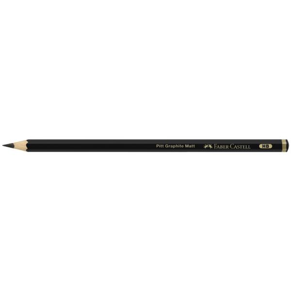 FABER-CASTELL Bleistift PITT GRAPHITE Matt, Härtegrad: 12B Faber-Castell 115212 (4005401152125)