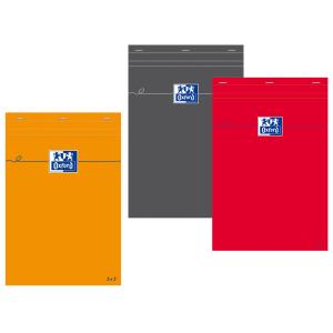Notizblock, 74 x 105 mm, kariert, 80 Blatt, orange Oxford 100106275 (3020121062753)