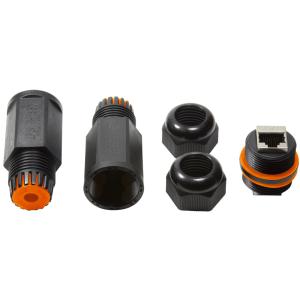 LogiLink Outdoor Patchkabel-Verbinder, Kat.6A, geschirmt NP0081 (4052792055337)