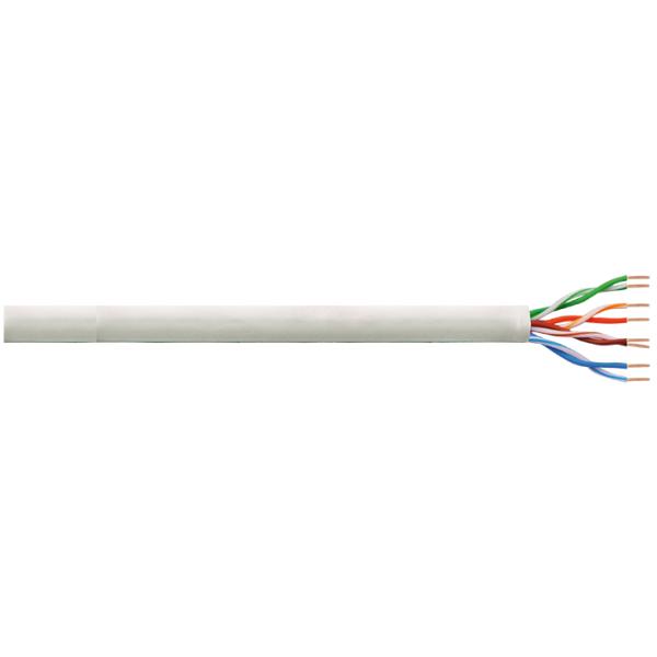 LogiLink Patchkabel, Kat. 6, U/ UTP, 100 m, lichtgrau CPV0035 (4260113573679)