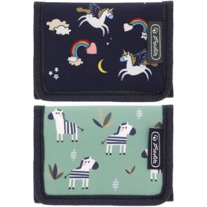 Geldbeutel 'Zebra Unicorn Mix', Polyester herlitz 300001580 (4008110373720)