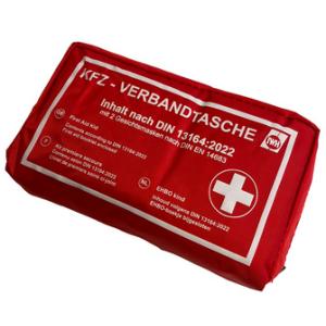 KFZ-Verbandtasche 'Kompakt', Inhalt DIN 13164, schwarz KALFF 023505 (4002801715202)