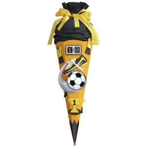 Schultüten-Bastelset 'Soccer rot/ blau', 6-eckig, 680 mm ROTH 658026 (4028279800578)