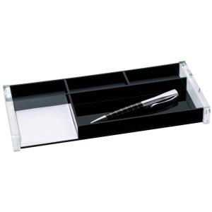 Stifteschale 'acryl exklusiv', 5 Fächer, glasklar/ WEDO 60 1601 (4003801804439)