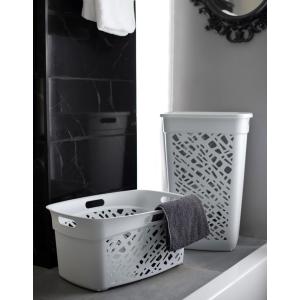 Wäschekorb ALMERIA, 45 Liter, PP, eukalyptus grün EDA 010657 V.EU (3086960258658)