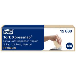 TORK Xpressnap Spender-Servietten, 213 x 165 mm, weiß tork 15850 (7322540539912)