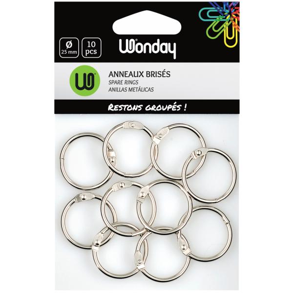 Verbindungsringe, Durchmesser: 64 mm, aus Metall Wonday FFI020672 (3701254707307)