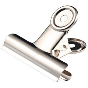 Briefklemmer aus Metall, Farbe: nickel, Breite: 30 mm Wonday FPI300073 (3701254707567)