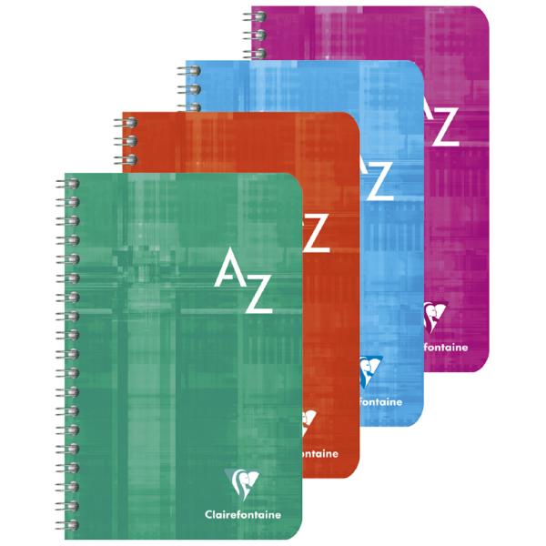 Registerbuch, 110 x 170 mm, kariert 5x5 Clairefontaine 8609C (3329680860900)
