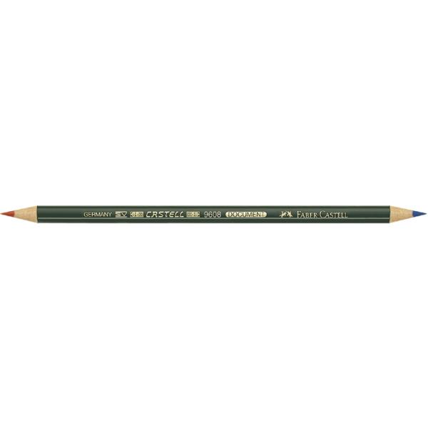 FABER-CASTELL Kopierstift CASTELL DOCUMENT, rot Faber-Castell 119121 (4005401191216)