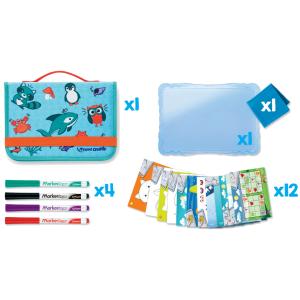 Creativ Reisemalset TRAVEL BOARD, 19-teilig Maped 969310 (3154149693108)