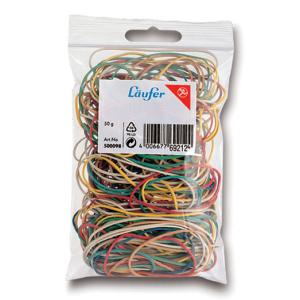 Gummiringe RONDELLA im Beutel, sortiert, 10 g Läufer 50999 (4006677692131)
