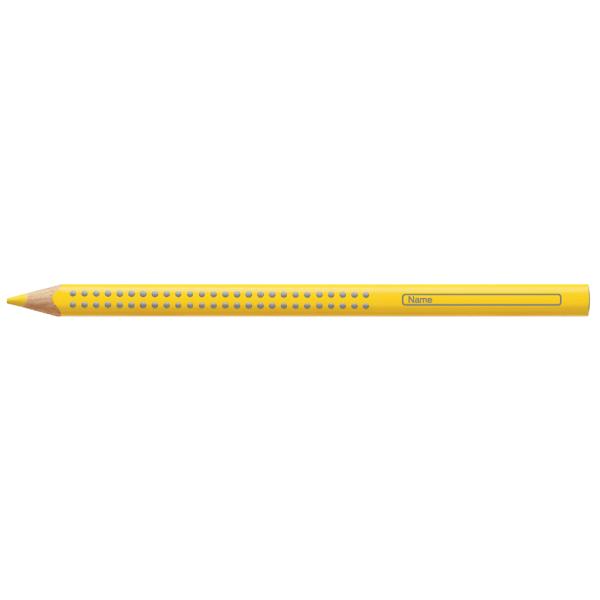 FABER-CASTELL Dreikant-Buntstift Jumbo GRIP, zitronengelb Faber-Castell 110904 (4005401109044)