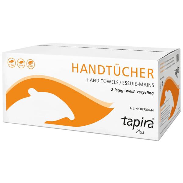 Handtuchpapier Plus, 230 x 310 mm, C-Falz, weiß Tapira 07730751 (4260339559204)