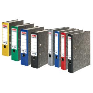 Ordner maX.file nature, Rückenbreite: 80 mm, gelber herlitz 300007002 (4008115171109)