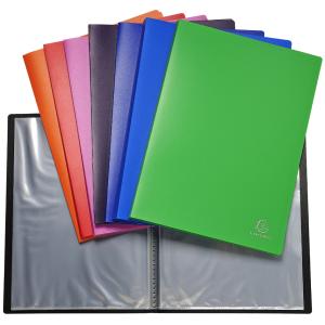 Sichtbuch, DIN A4, PP, 50 Hüllen, farbig sortiert EXACOMPTA 8850E (3130630088509)