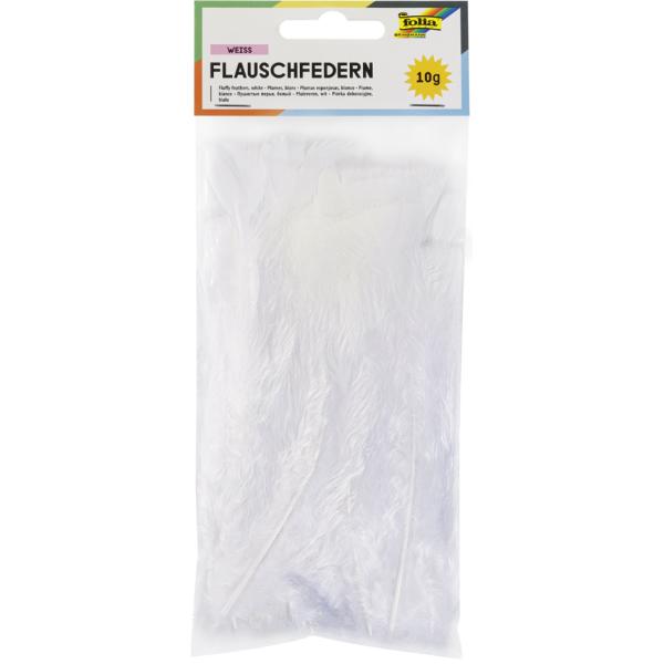 Flauschfedern, 10 g, Pastellfarben folia 53219 (4001868081374)