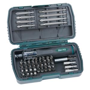 BRÜDER MANNESMANN Bit-Satz-Box, 53-teilig, Kunststoff-Box M29853 (4003315712206)