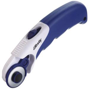 Rollmesser, Klingendurchmesser: 28 mm, blau / weiß Wonday BCU401082 (3701254700988)