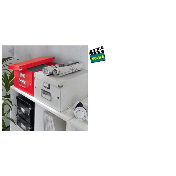 Ablagebox Click & Store WOW, DIN A4, schwarz LEITZ 6044-00-95 (4002432396801)