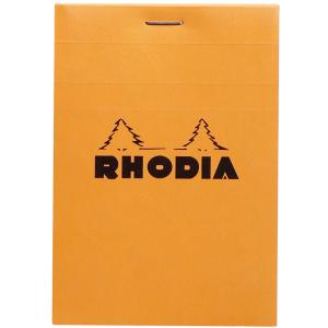 Notizblock No. 12, 85 x 120 mm, kariert, orange RHODIA 12200C (3037920122007)