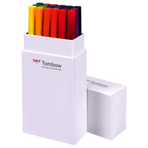 Tombow Doppelfasermaler 'ABT DUAL BRUSH PEN', Primärfarben TOMBOW ABT-18P-1 (4003198104198)