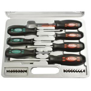 Schraubendreher-Satz, 21-teilig, mit Bits BRÜDER MANNESMANN M1190-21 (4003315077770)
