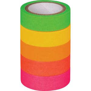 Deko-Klebeband 'Neon Regenbogen', glitter HEYDA 203584536 (4005329145902)